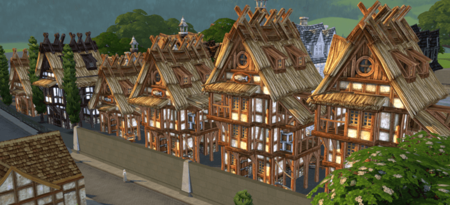 Medieval Hood Deco Houses - Smokehouse Set