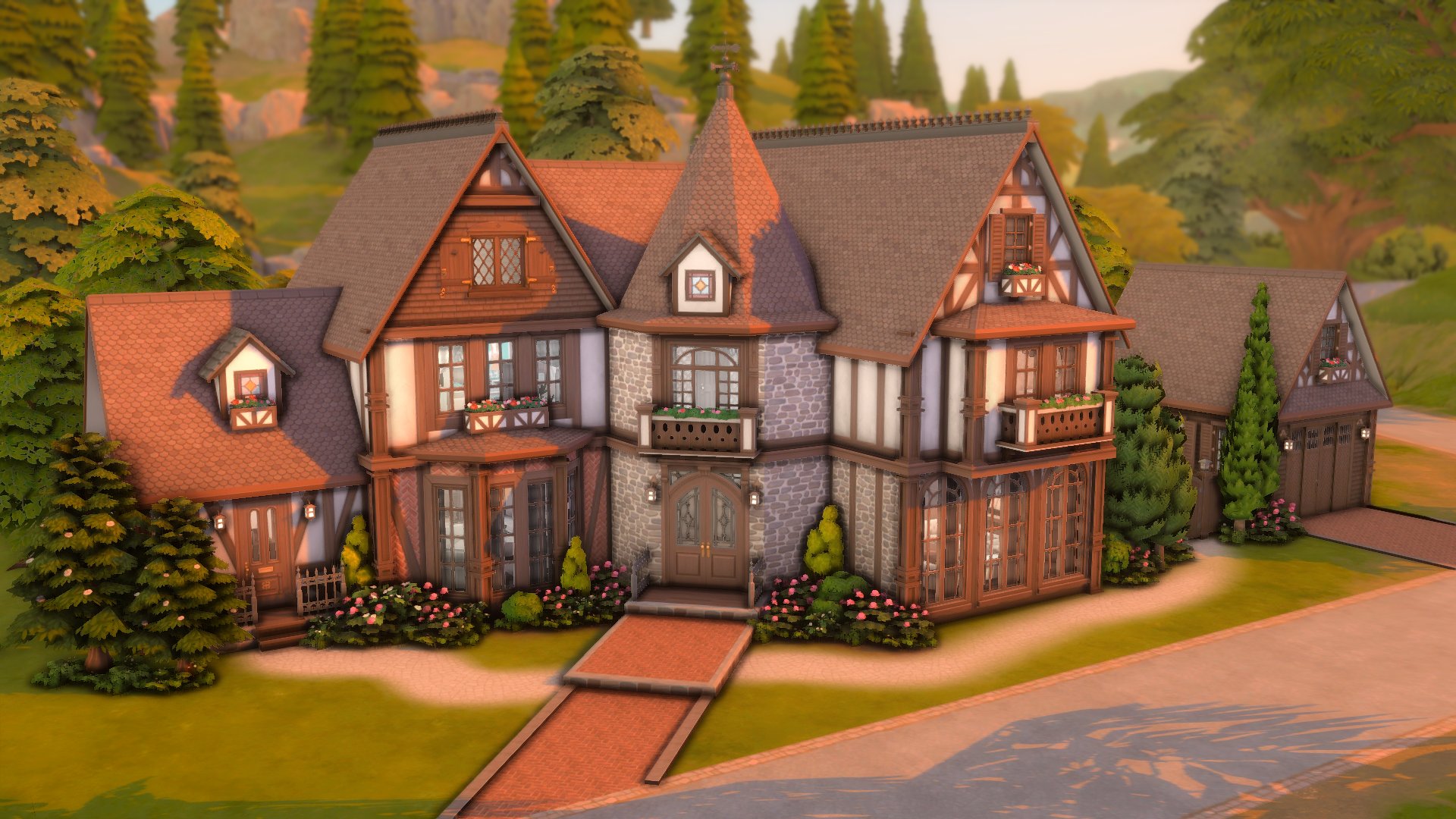 Tudor Mansion - Screenshots - The Sims 4 Rooms / Lots - CurseForge