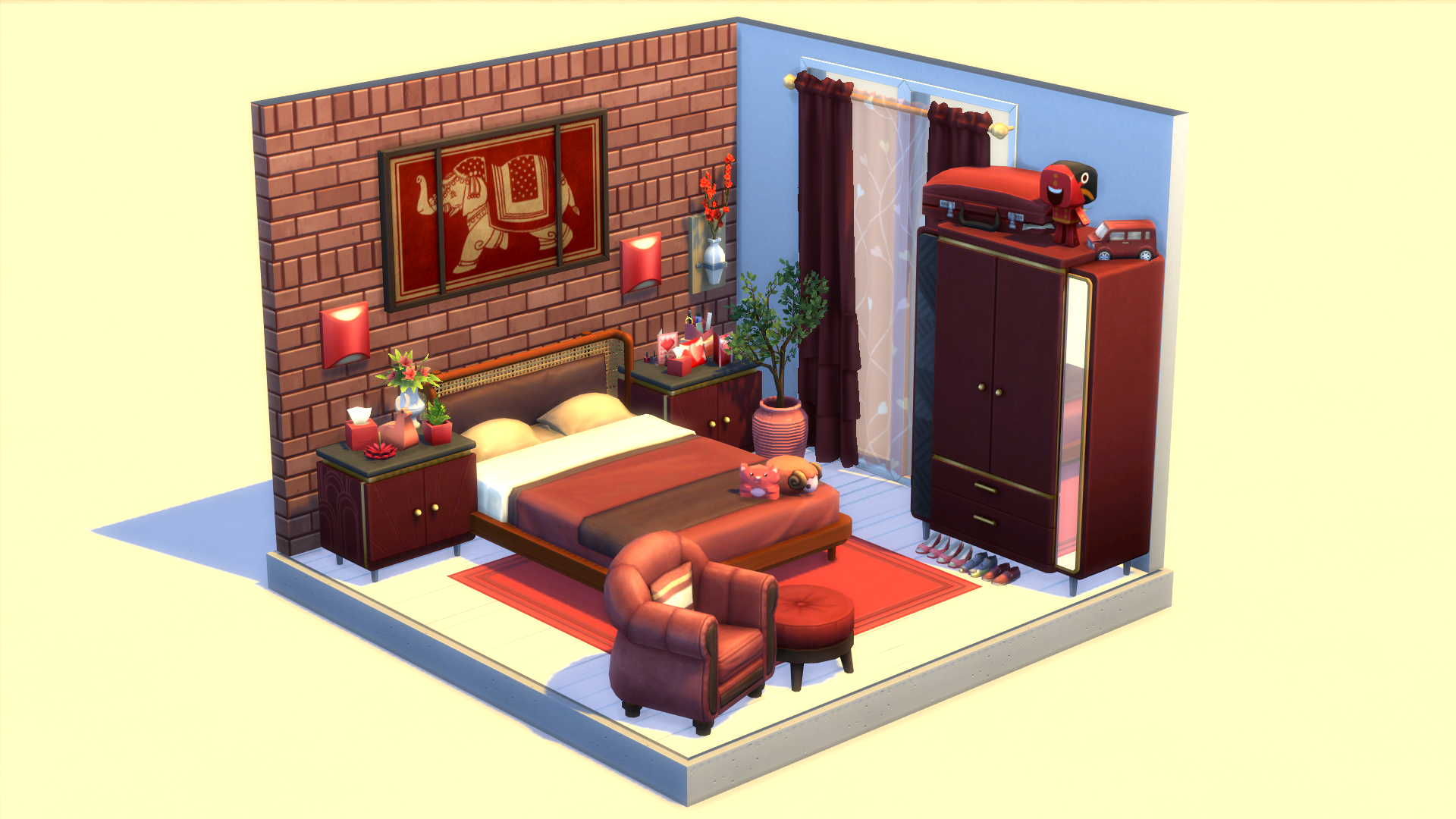 Overview of Bedroom