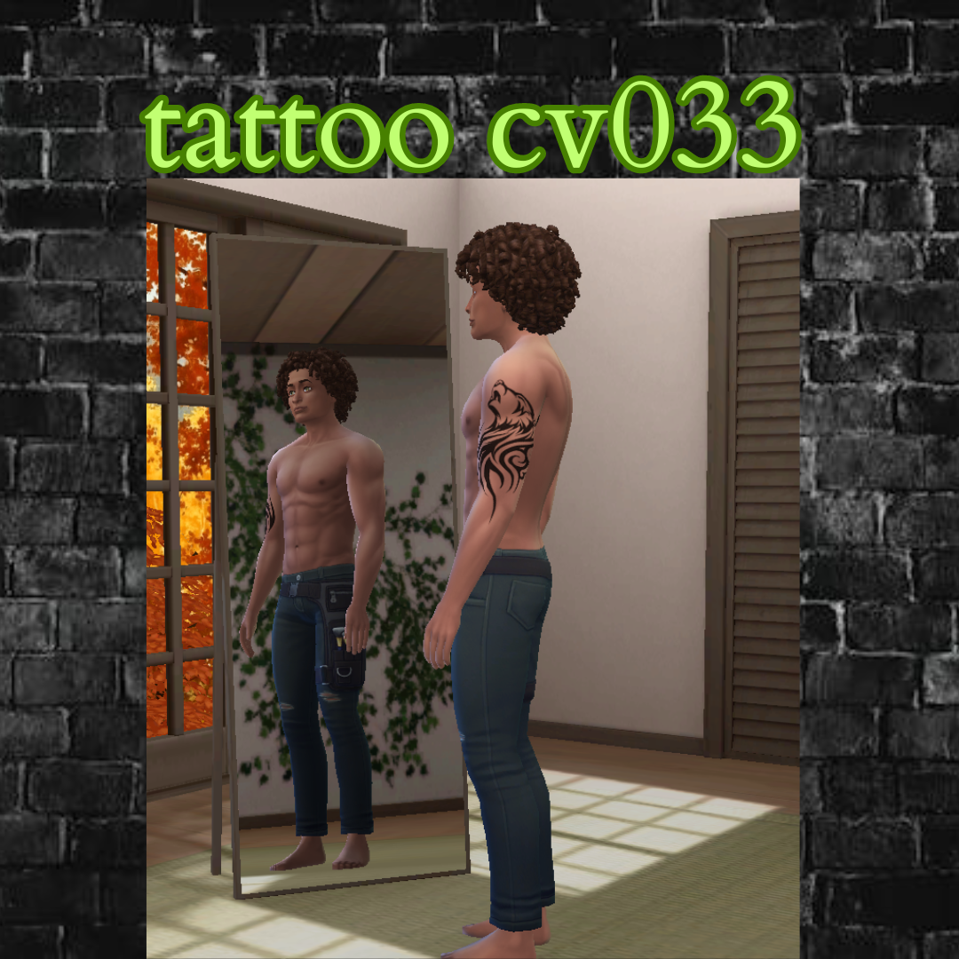 Tattoo cv033 - Screenshots - The Sims 4 Create a Sim - CurseForge