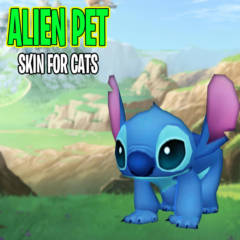 Alien pet skin for cat by Jochi Screenshots - Pets - The Sims 4