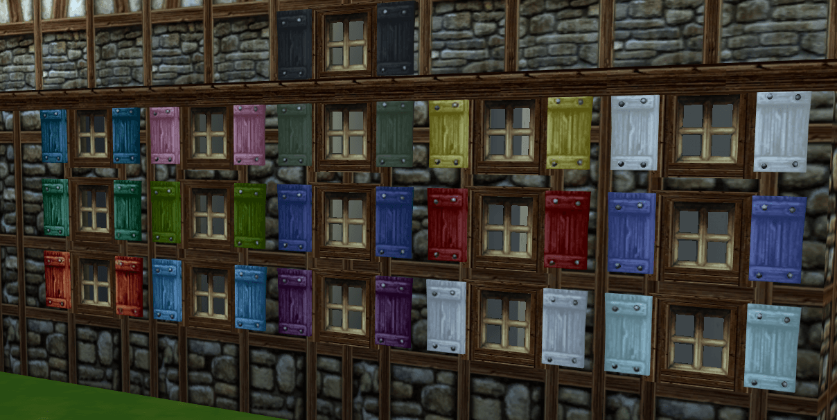 Settlers Old Town Build: Doors & Windows