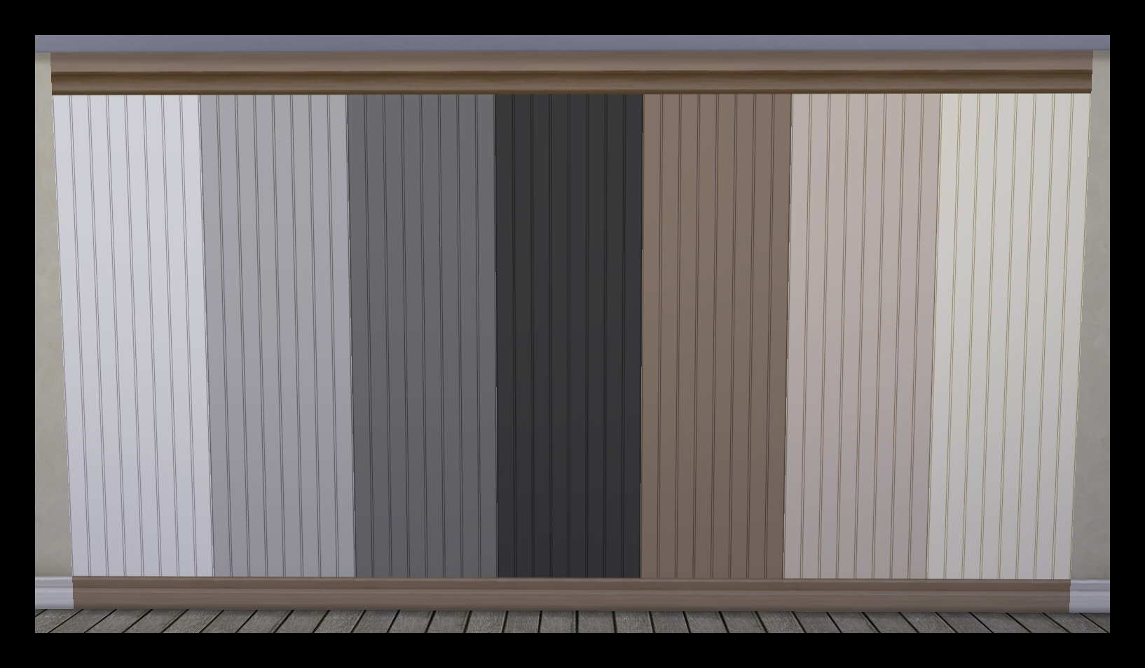 panel colours