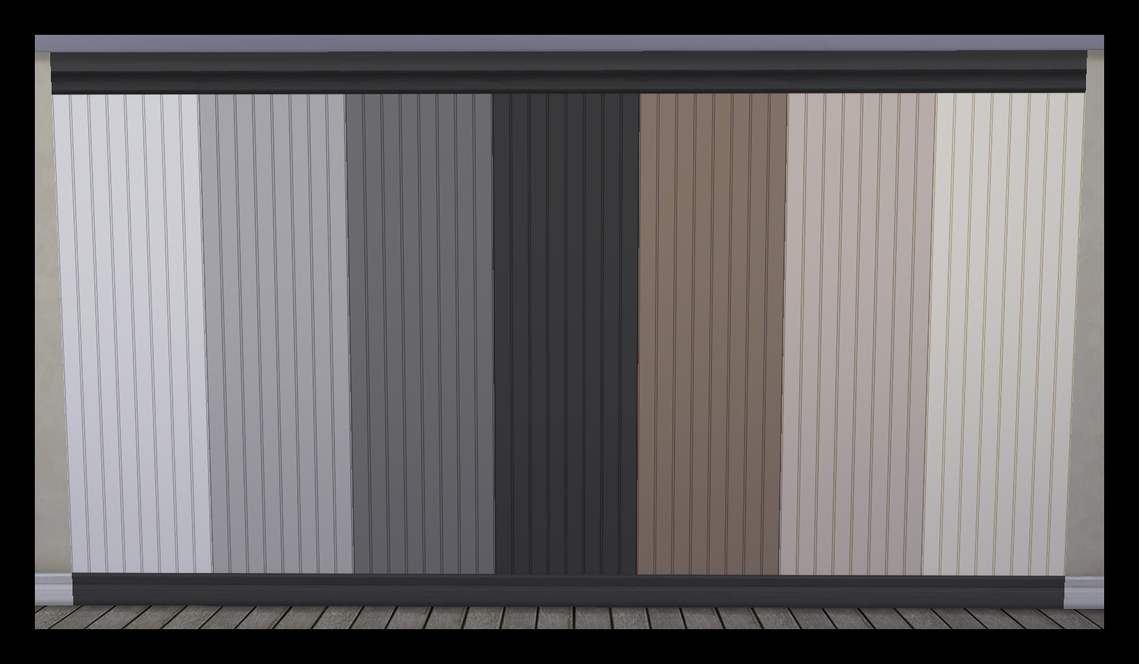 panel colours