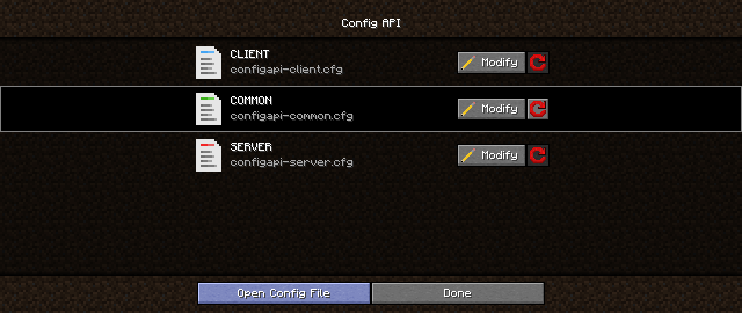 Config API [Fabric/Forge/NeoForge/Quilt] - Minecraft Mods - CurseForge