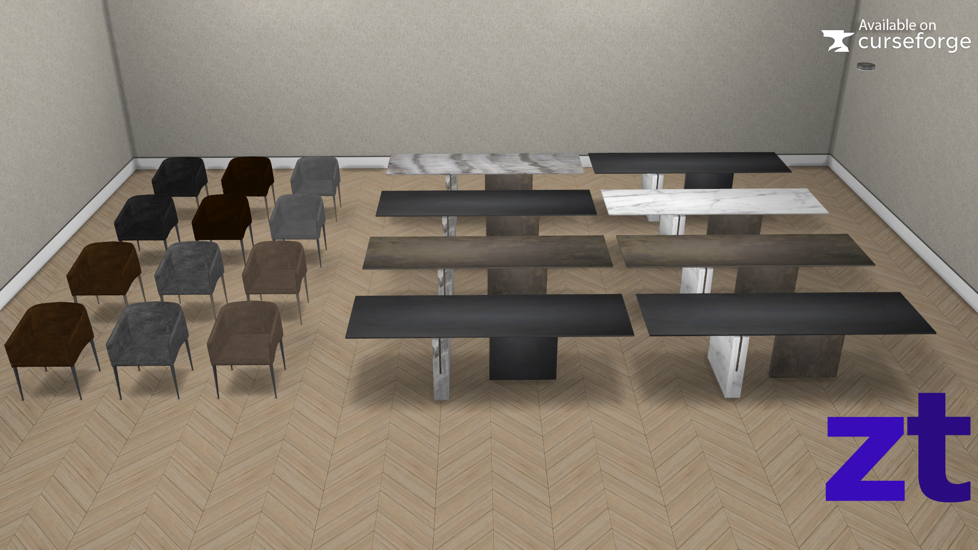 ZT Dining Set (Elegance Collection)