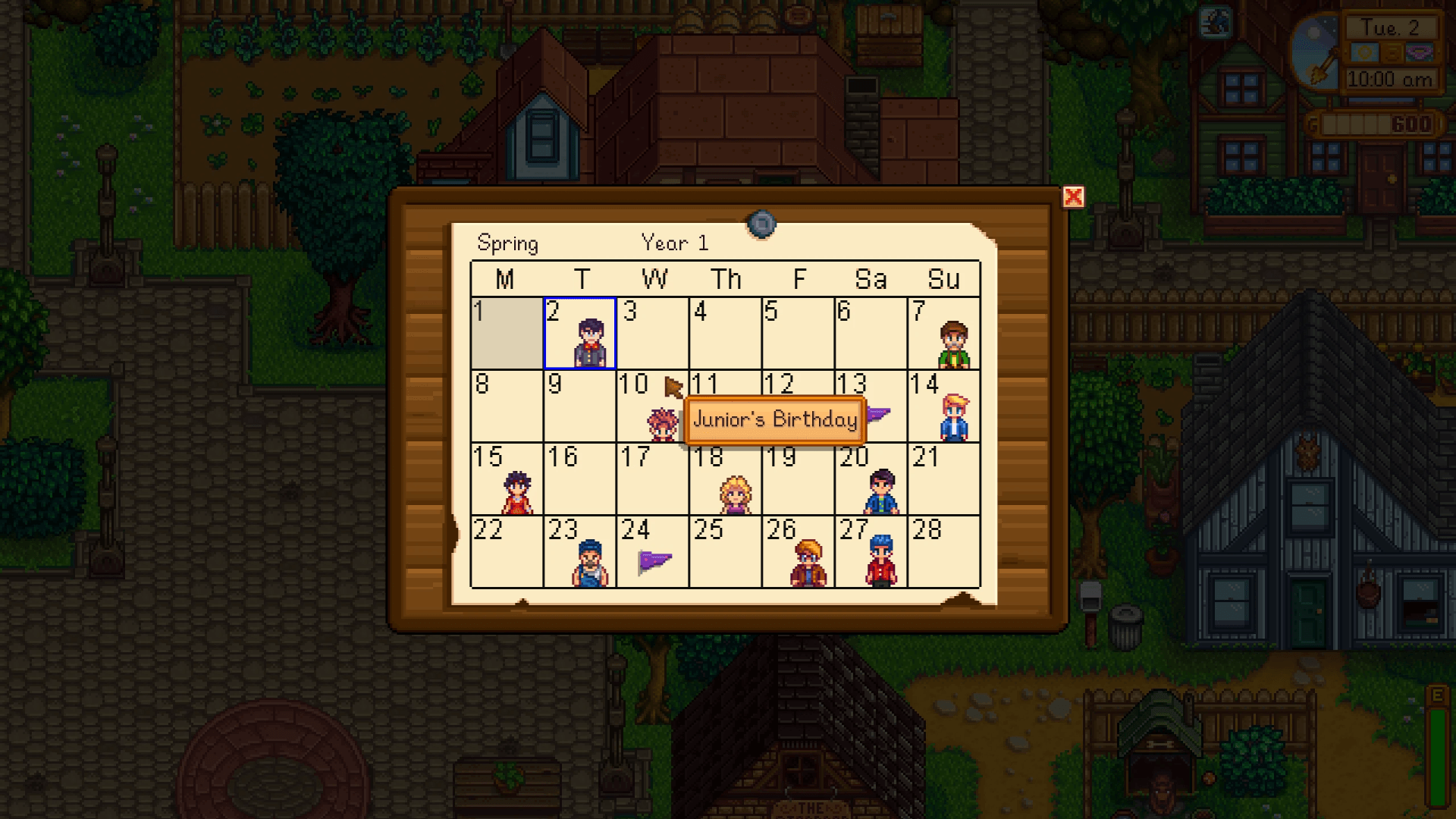 Calander Showcase