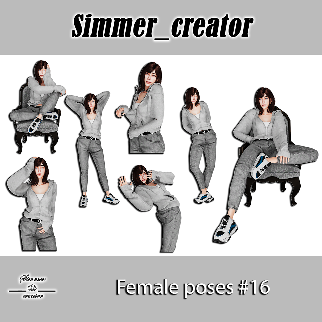 Female poses #16