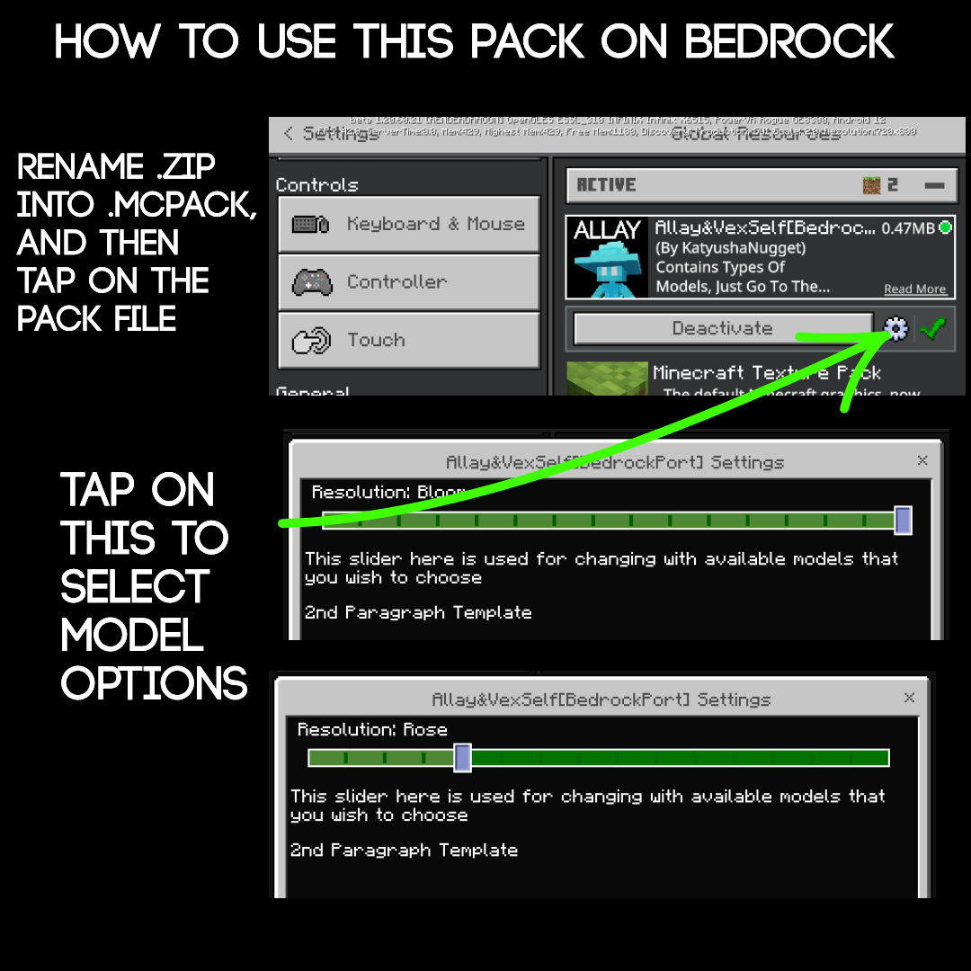 Bedrock instructions