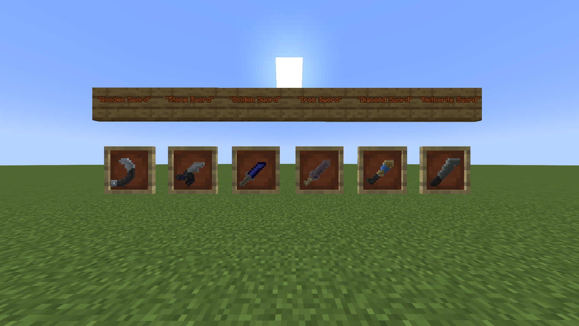 Knives Instead Of Swords Screenshots Minecraft Resource Packs Curseforge 1791