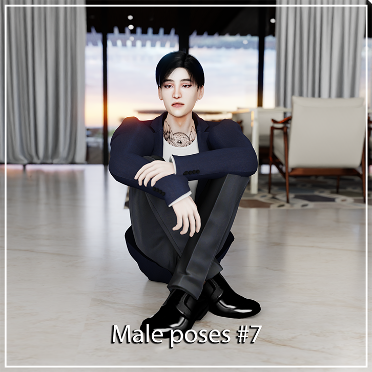 Male poses #7