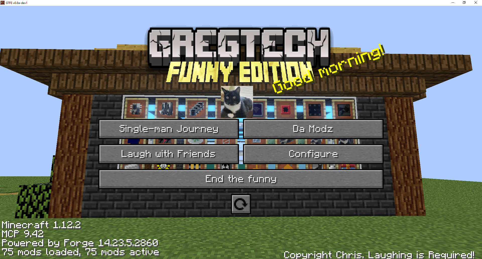 GTFE Homescreen