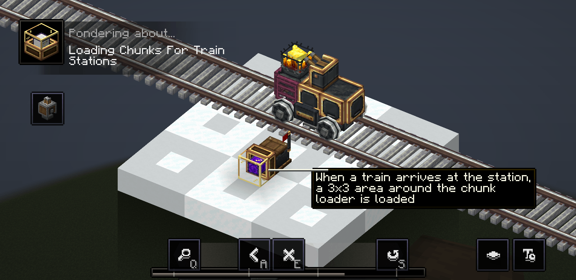 Pondering about Train Station Attachment