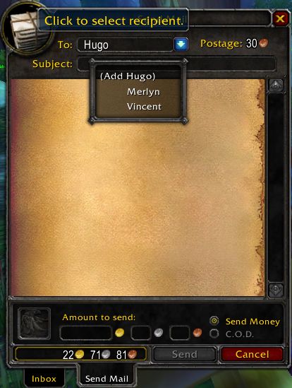<p>Send Mail</p>