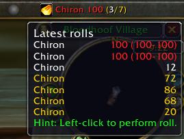 <p>Bad rolls counted</p>