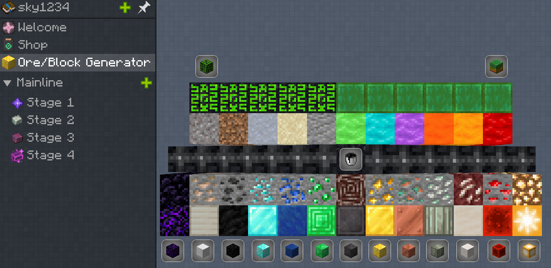 Ore/Block Gen