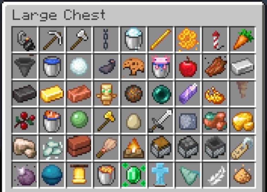 Items in inv