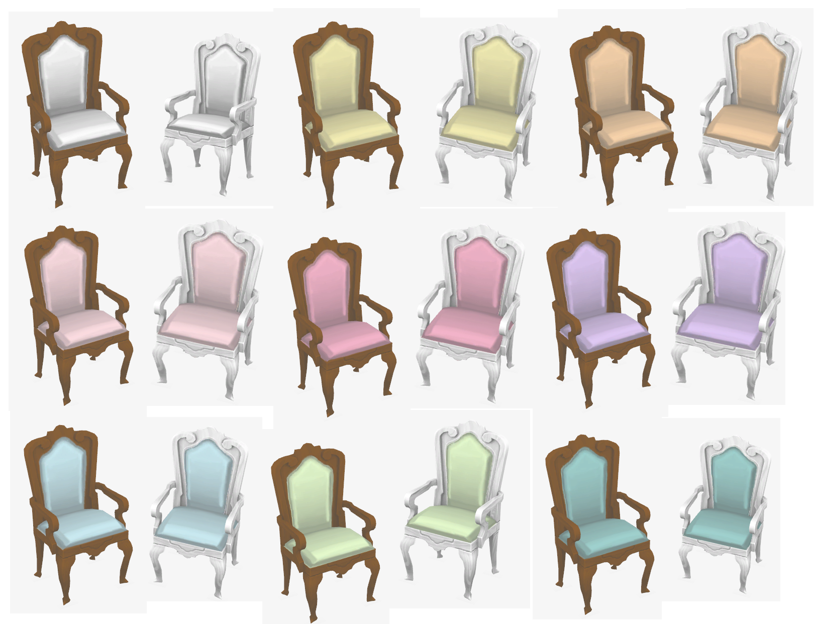 Regalicious Pompus Armed Dining Chair