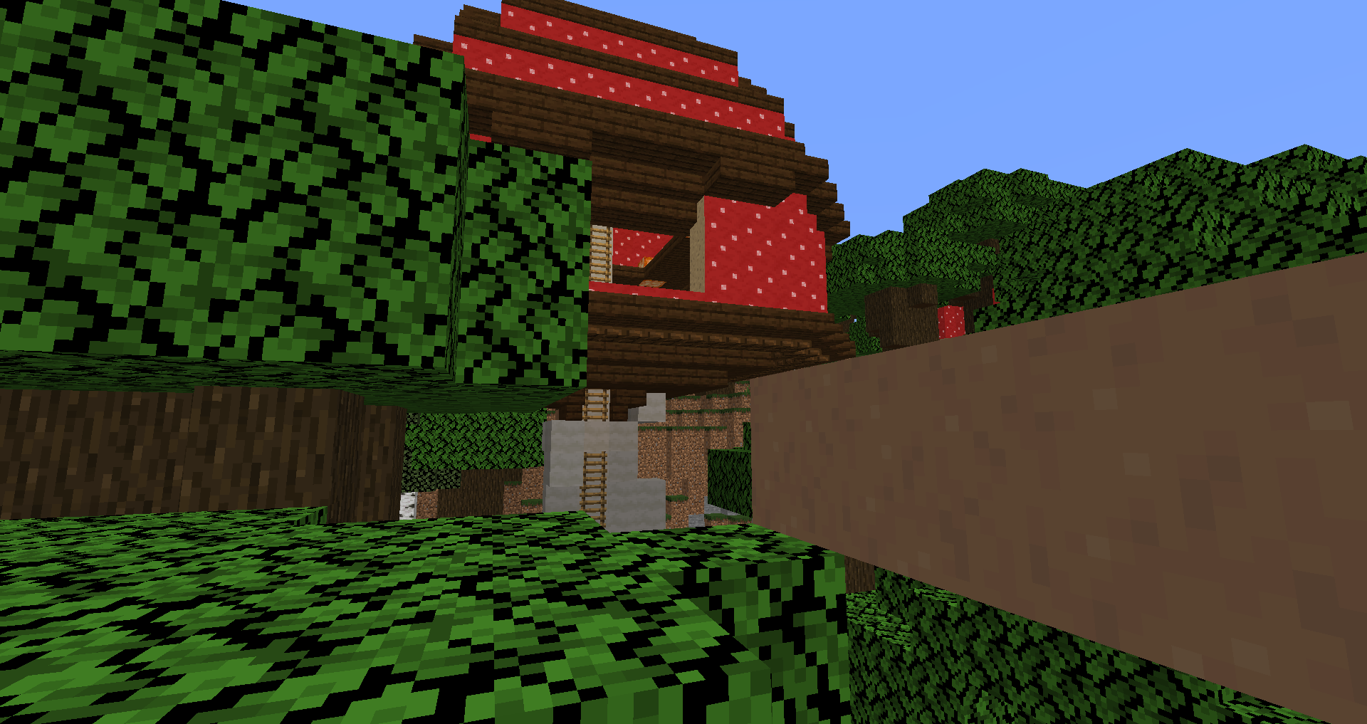 Thumbnail Mushroom towers found in the Mushroom Plains and Dark Oak Forests. Wonder what loot we'll find in here?