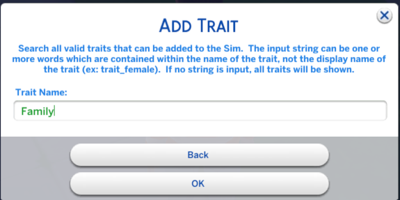 Adding the trait with MCCC