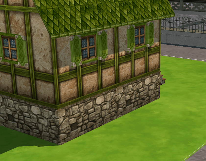 Settlers Old Town Clothmakers Build: Walls, Rooves, Floor