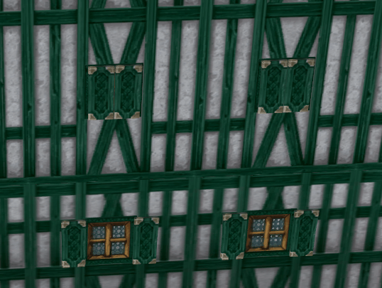 Settlers Old Town 2  Build: Doors & Windows - Clothmaker set