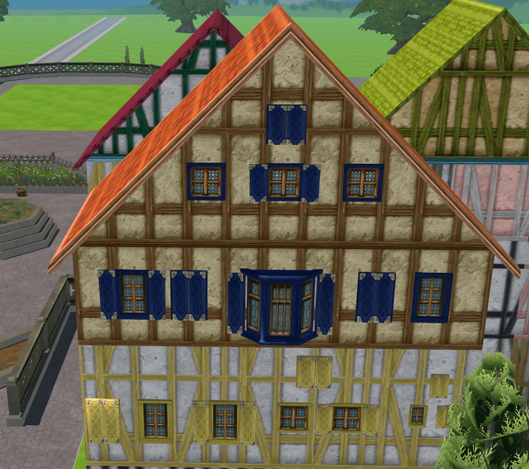 Settlers Old Town 2  Build: Doors & Windows - Clothmaker set