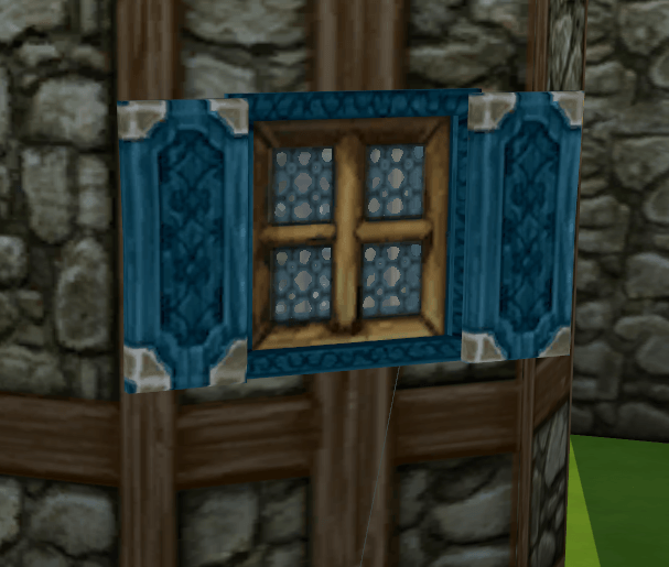 Settlers Old Town 2  Build: Doors & Windows - Clothmaker set