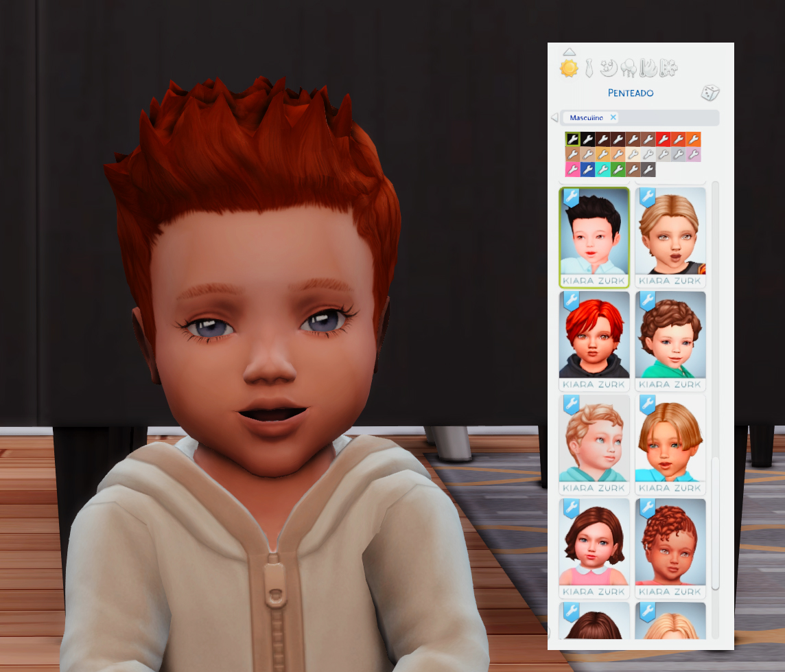 Robert Hairstyle for Infants in game