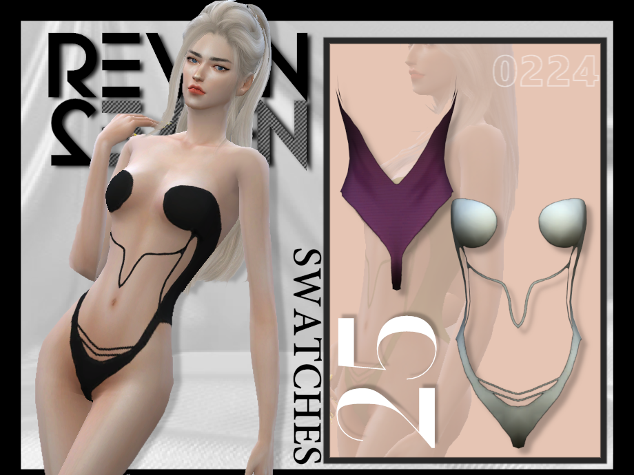 One Piece Swimsuit (Acc Tights and Swimwear) - The Sims 4 Create a Sim -  CurseForge