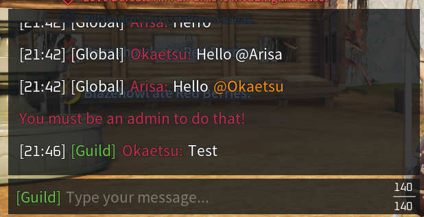 Guild Chat