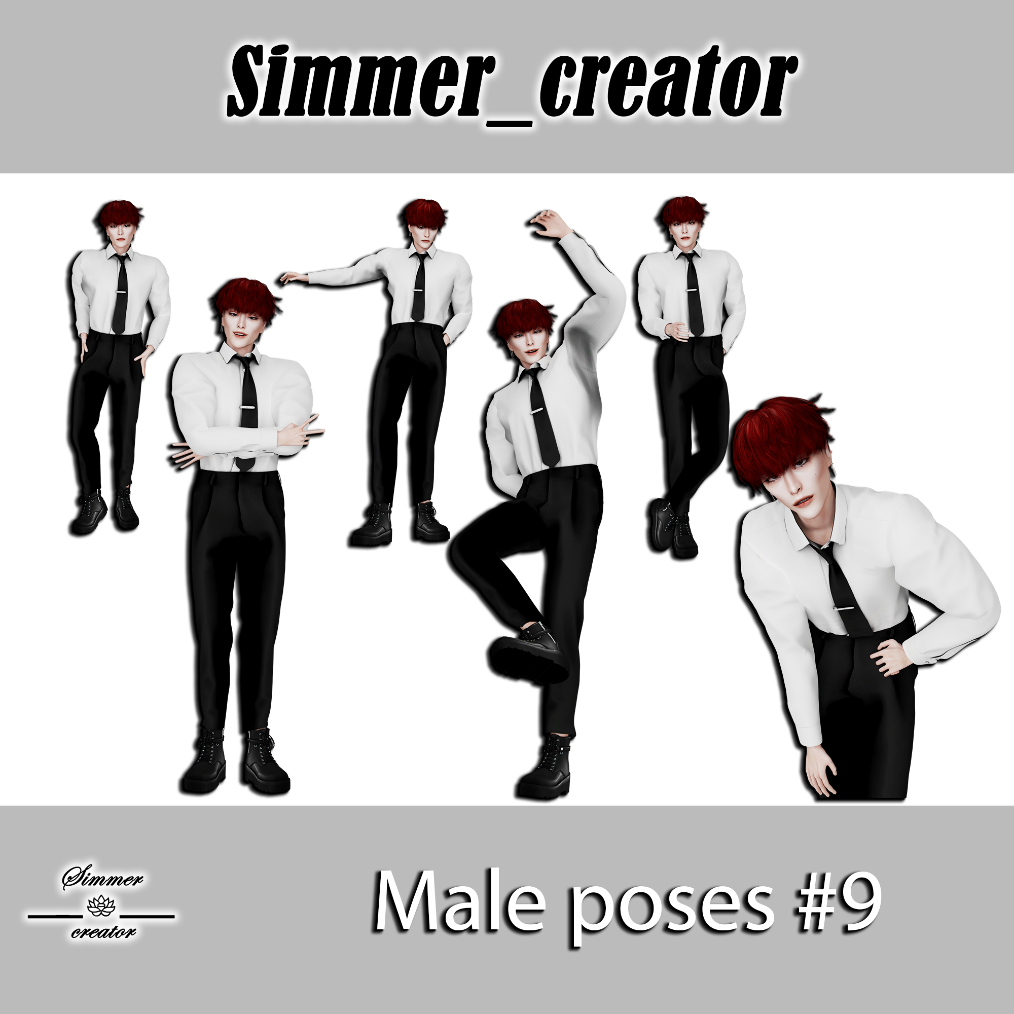 Male poses 9