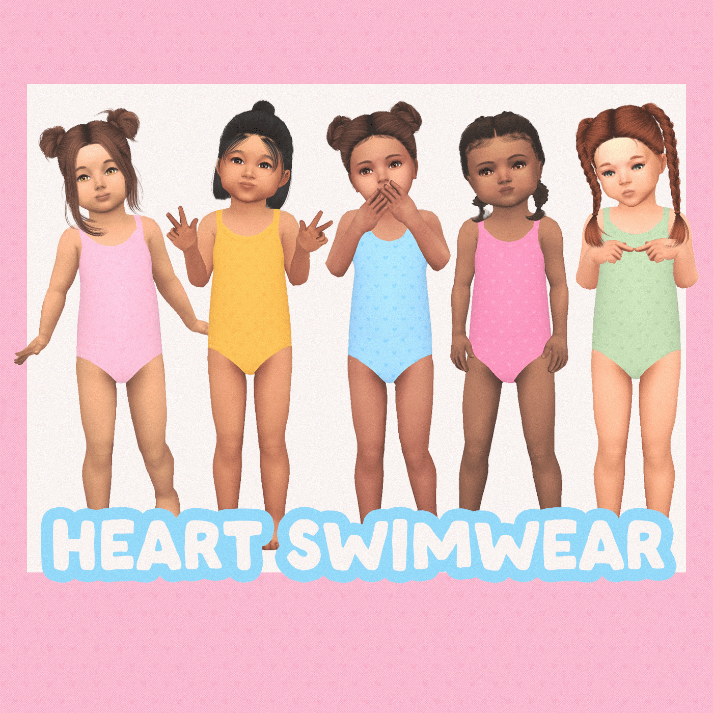 Heart Swimwear 