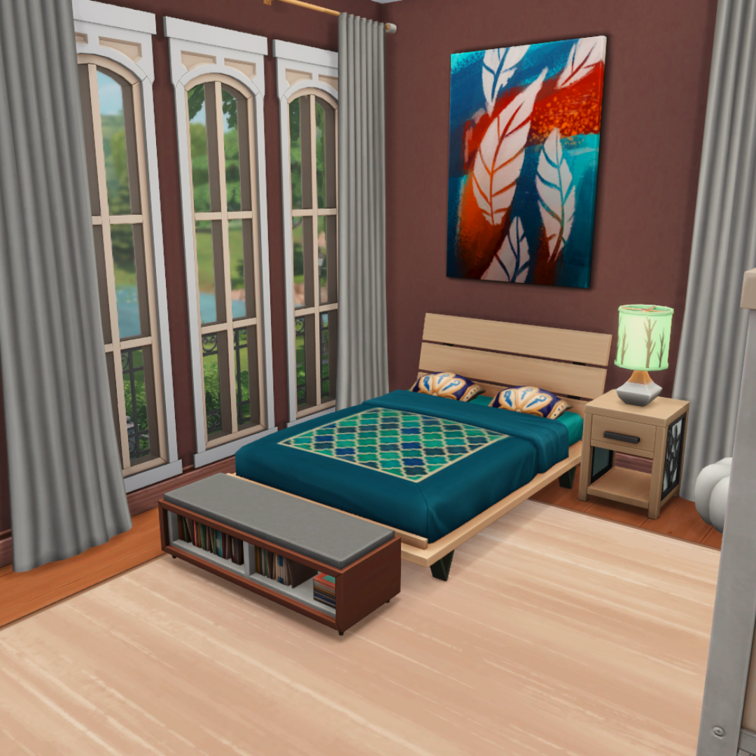 house 1 - master bedroom