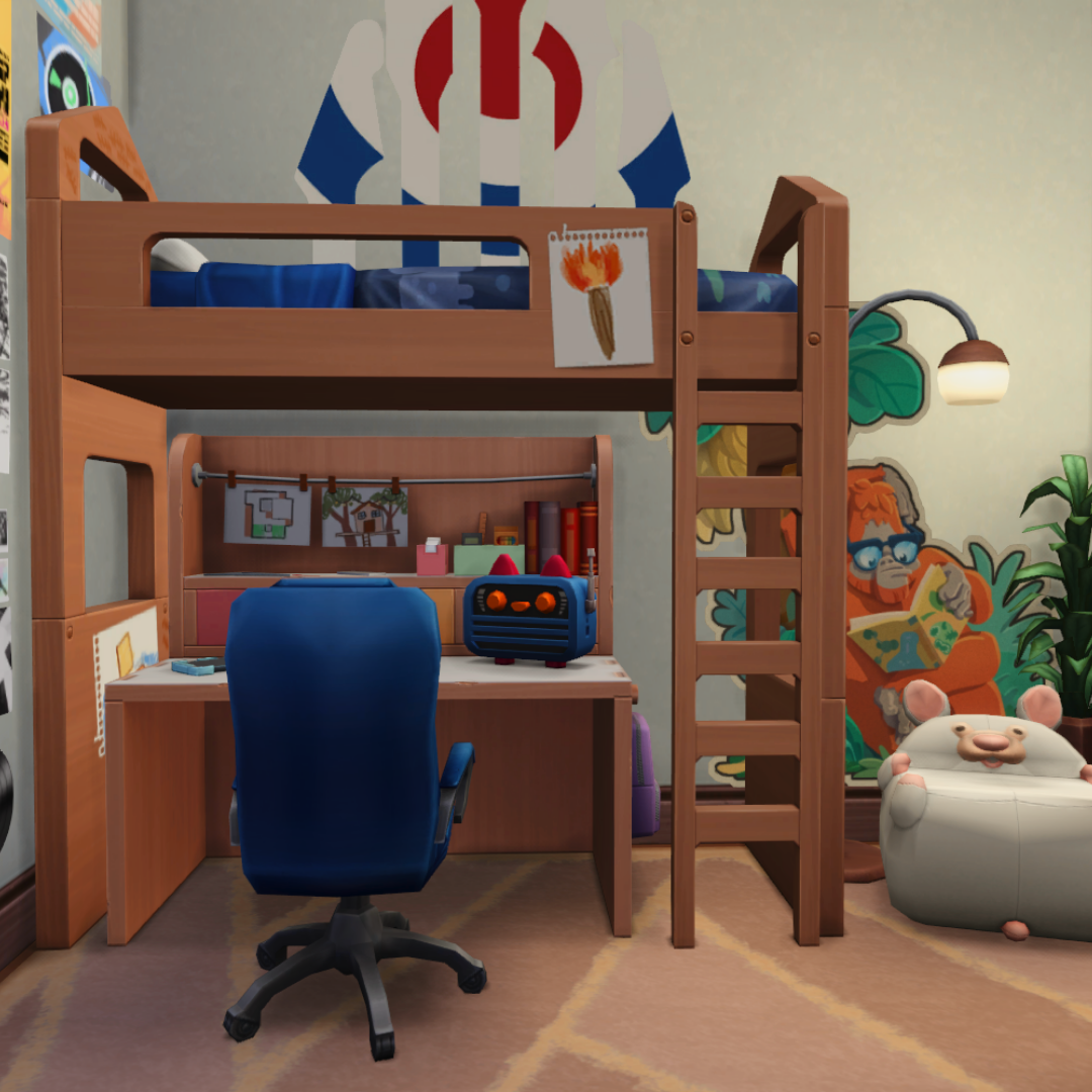 house 1 - boy's room