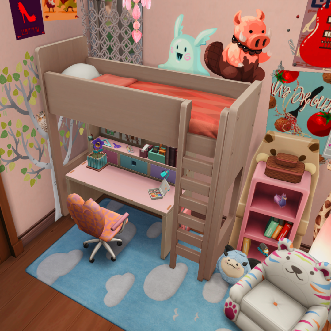 house 1 - girls's room