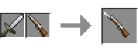 Musket with bayonet recipe (1.20.1)