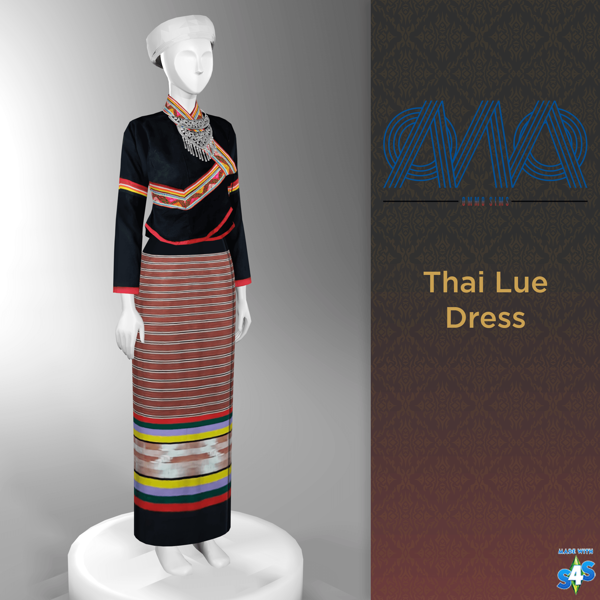 [OMMO SIMS] Thai Lue Dress