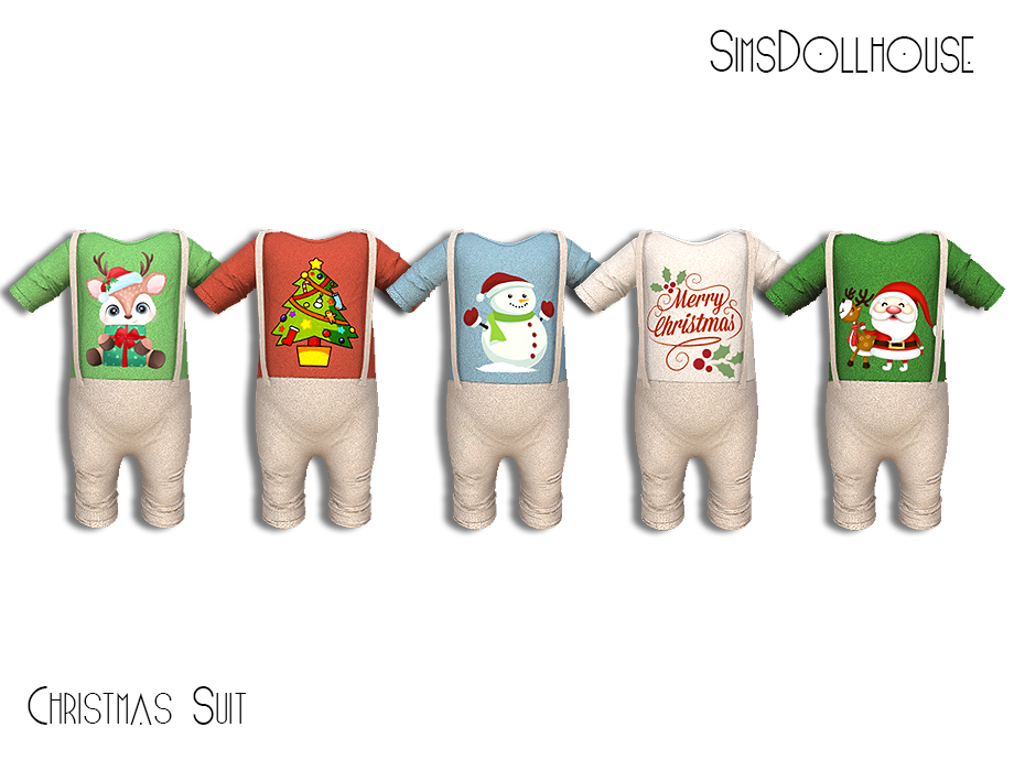 Infant Christmas Suit 2