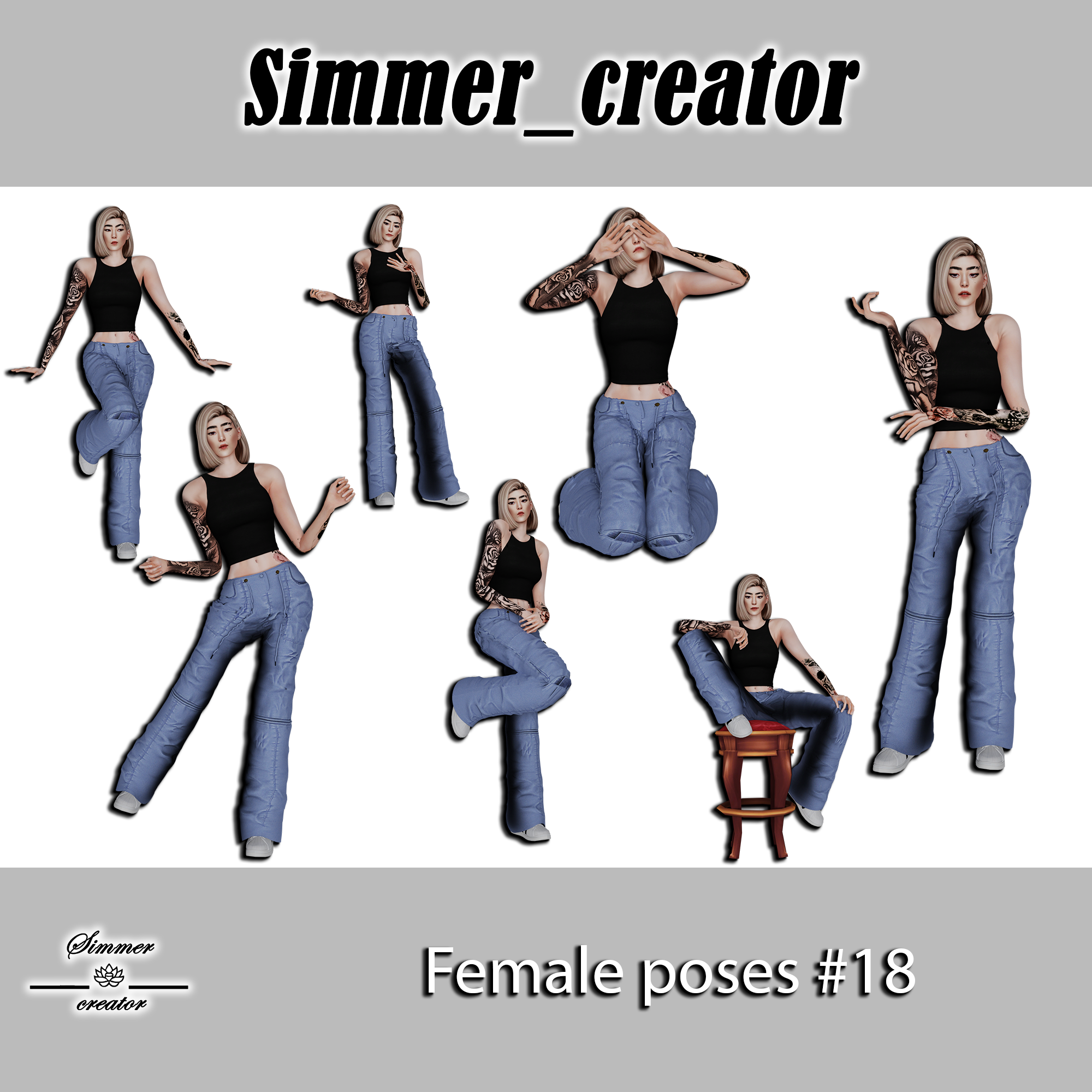 Female poses #18