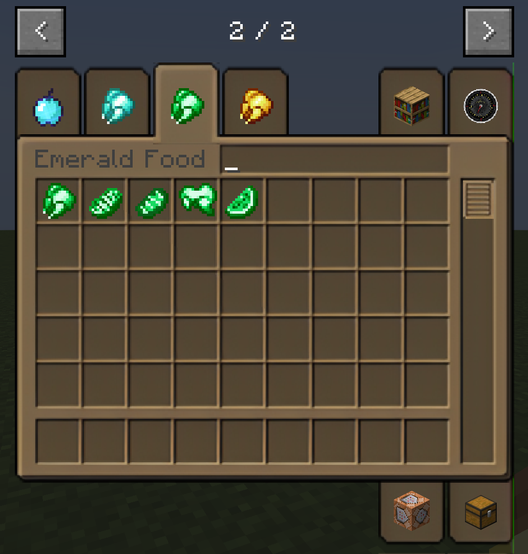 Thumbnail You can craft this Emerald Food!