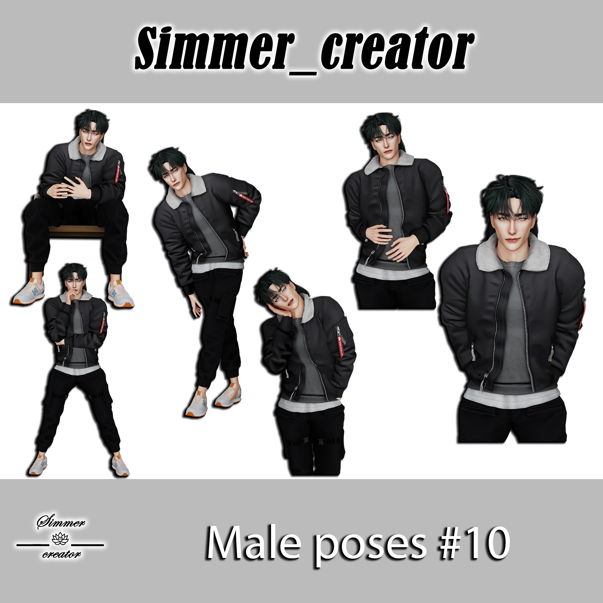 Male poses #10