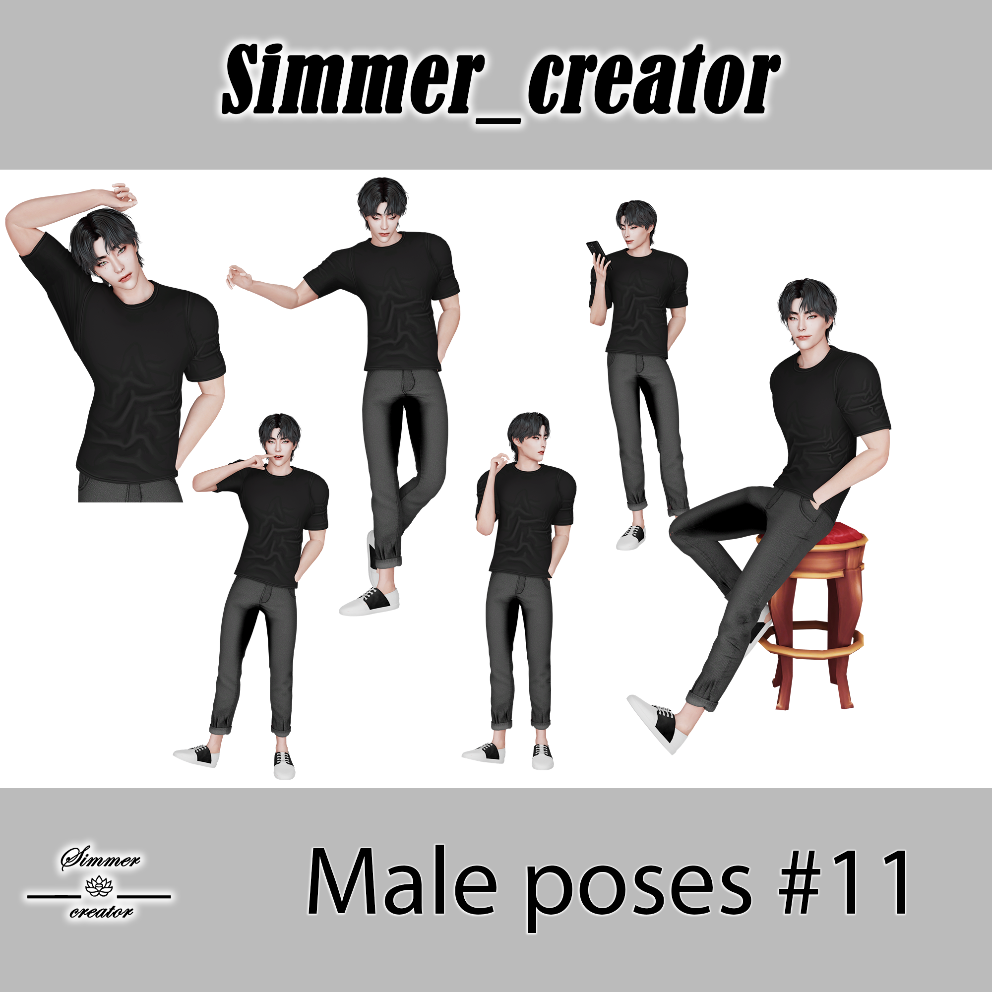 Male poses #11