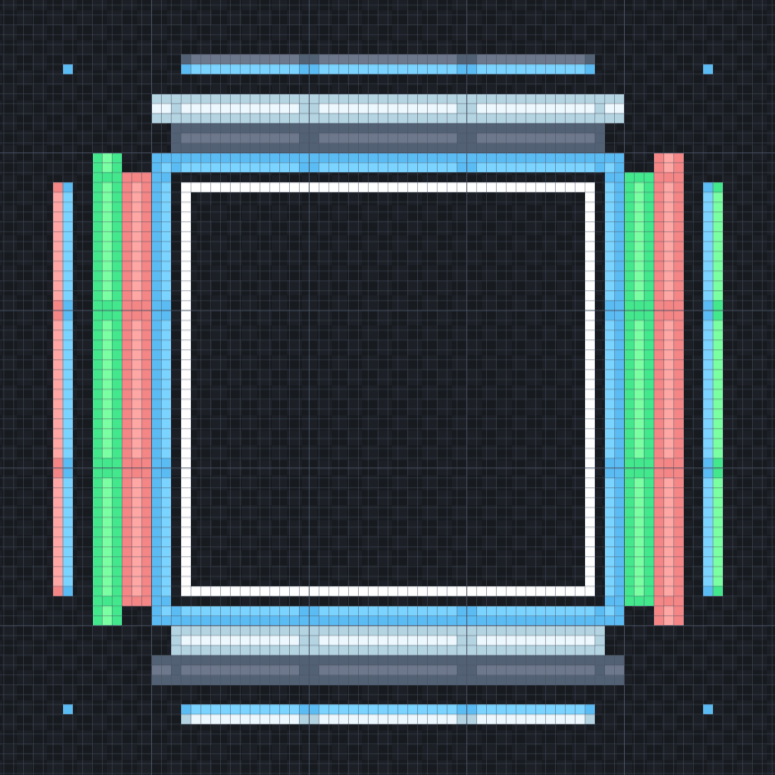 Base frame texture