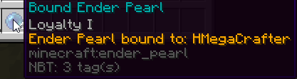 Bound Ender Pearl