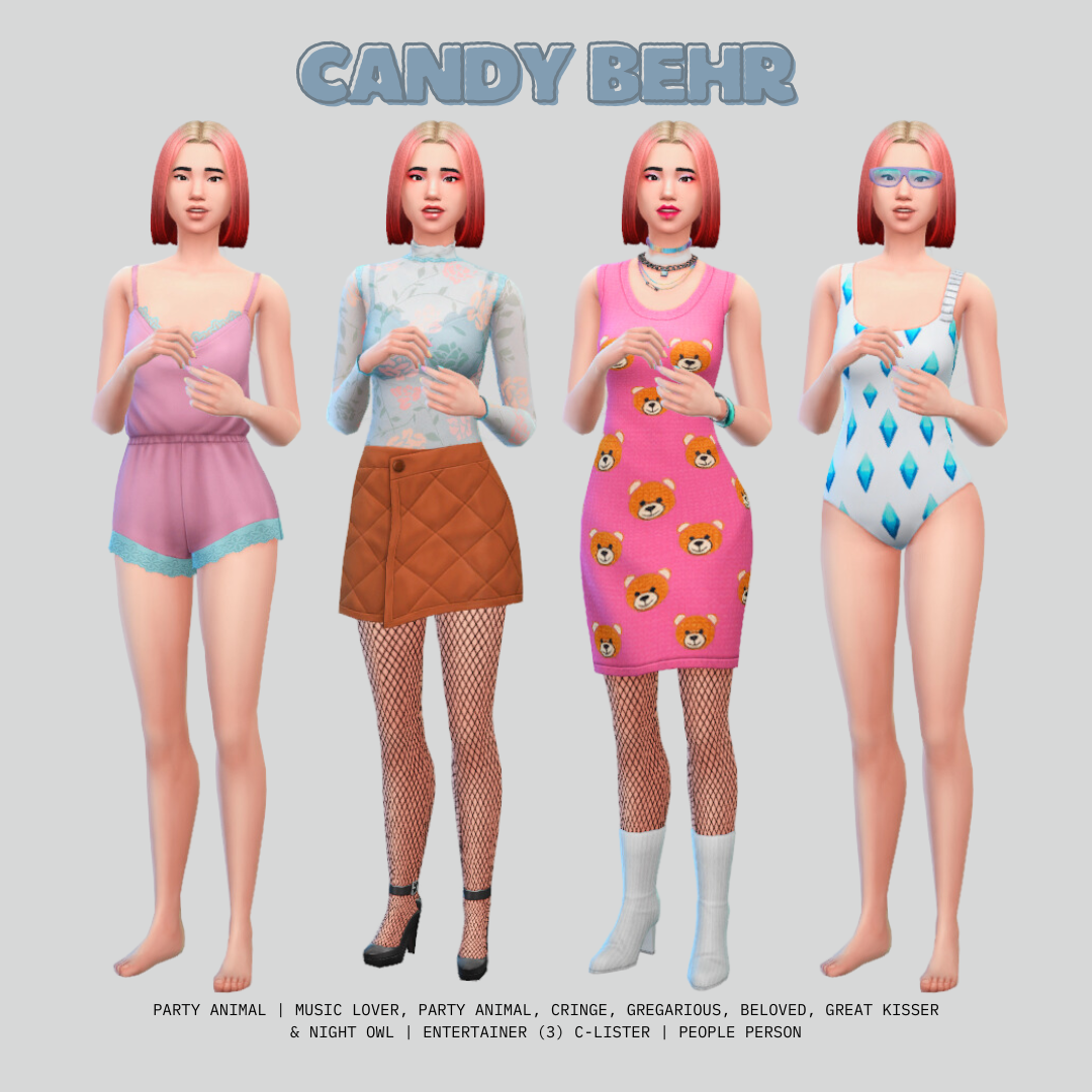 candy behr lookbook