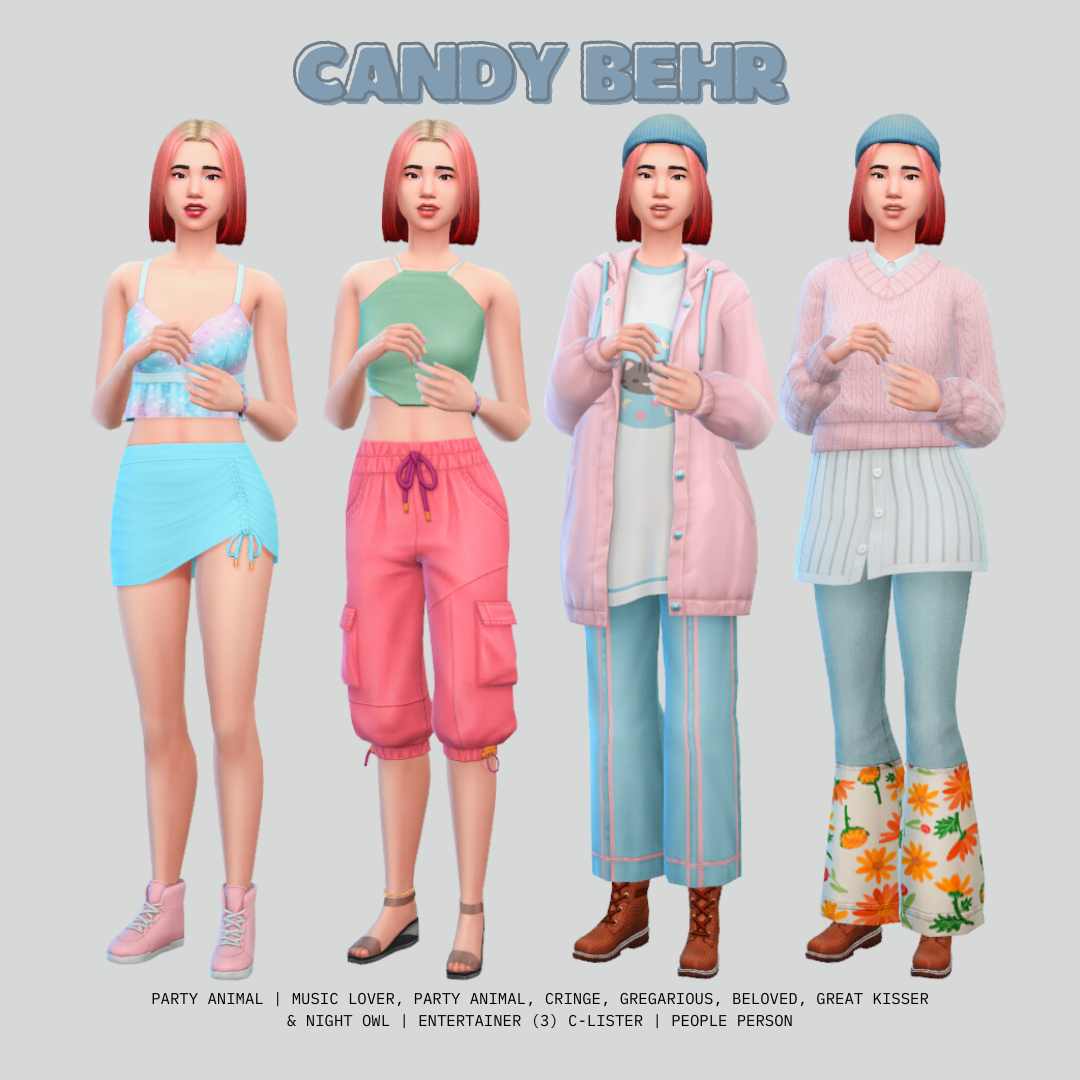 candy behr lookbook