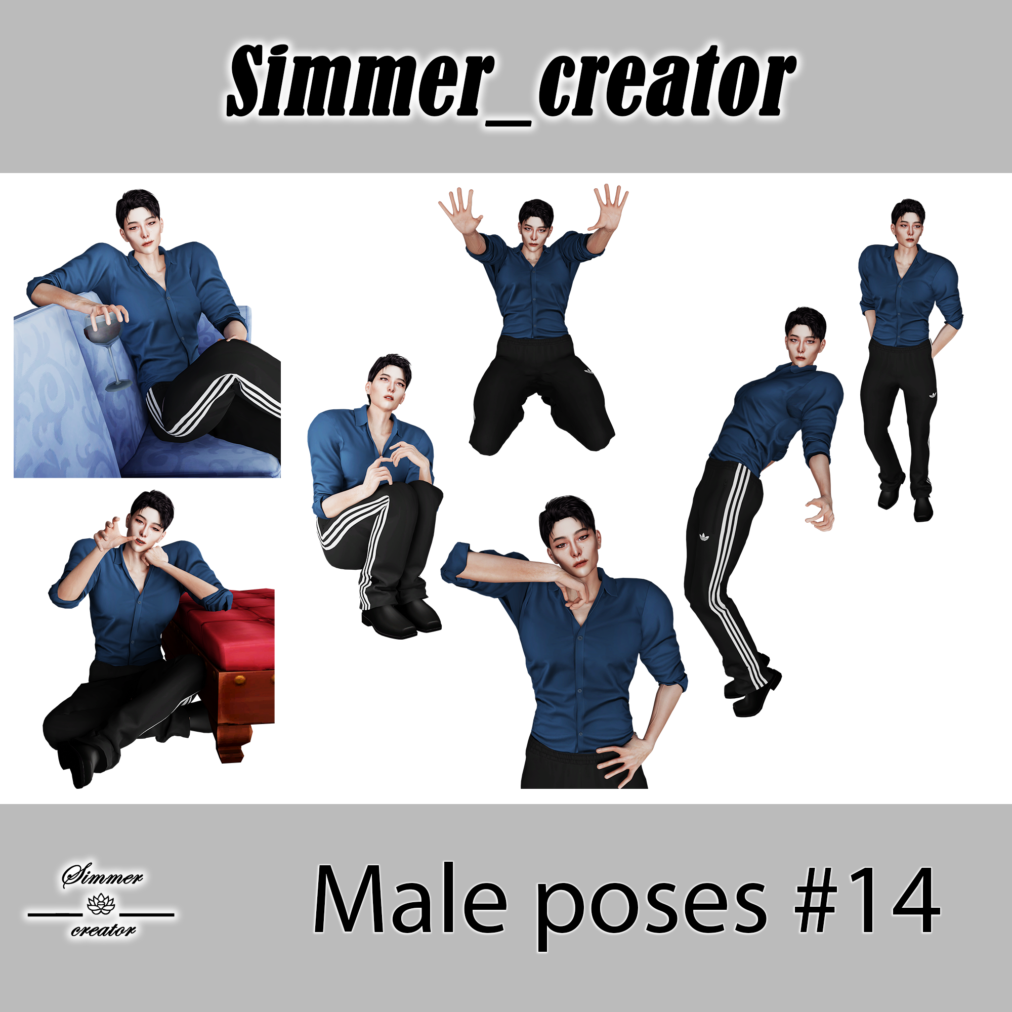 Male poses #14