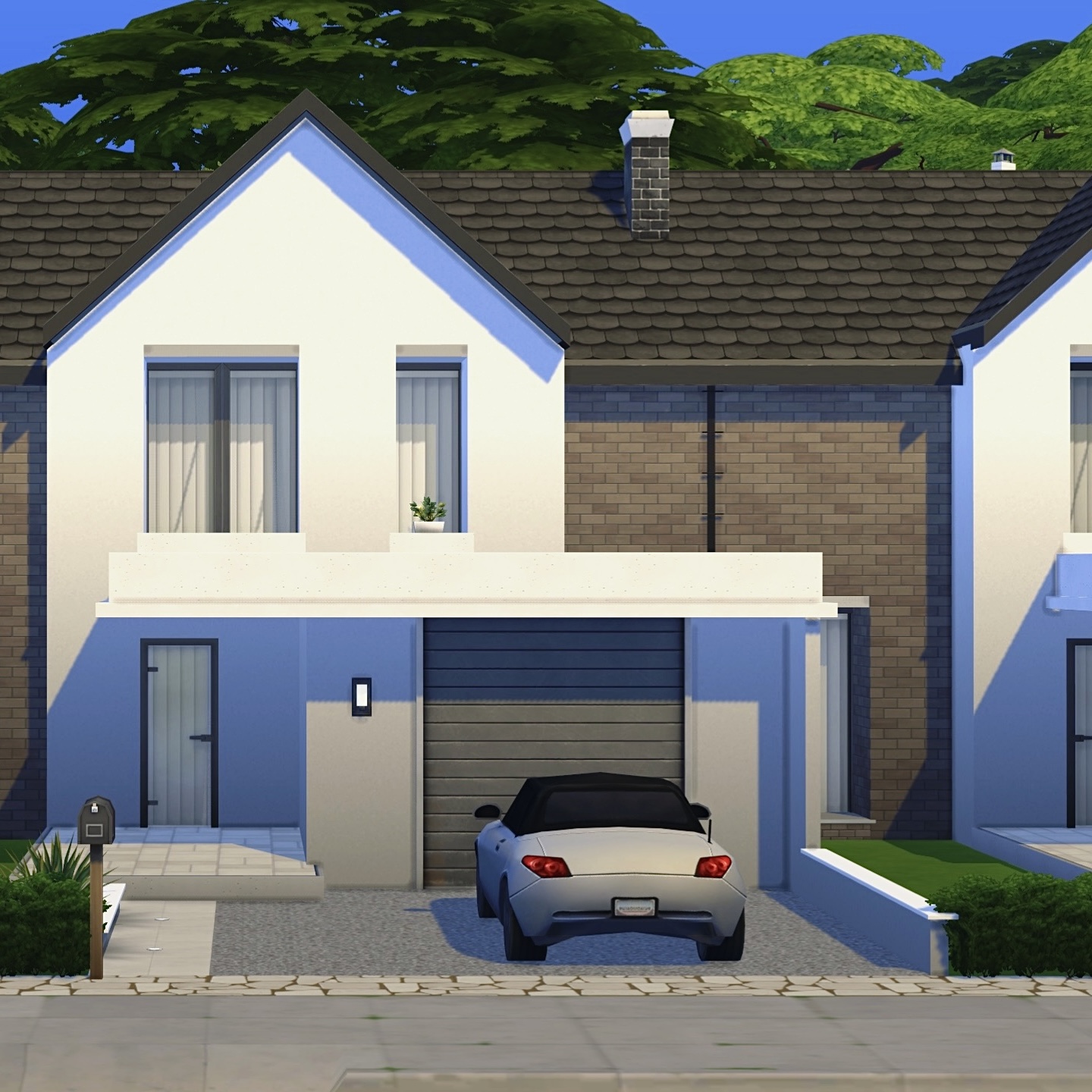 Base Game Modern Townhouses