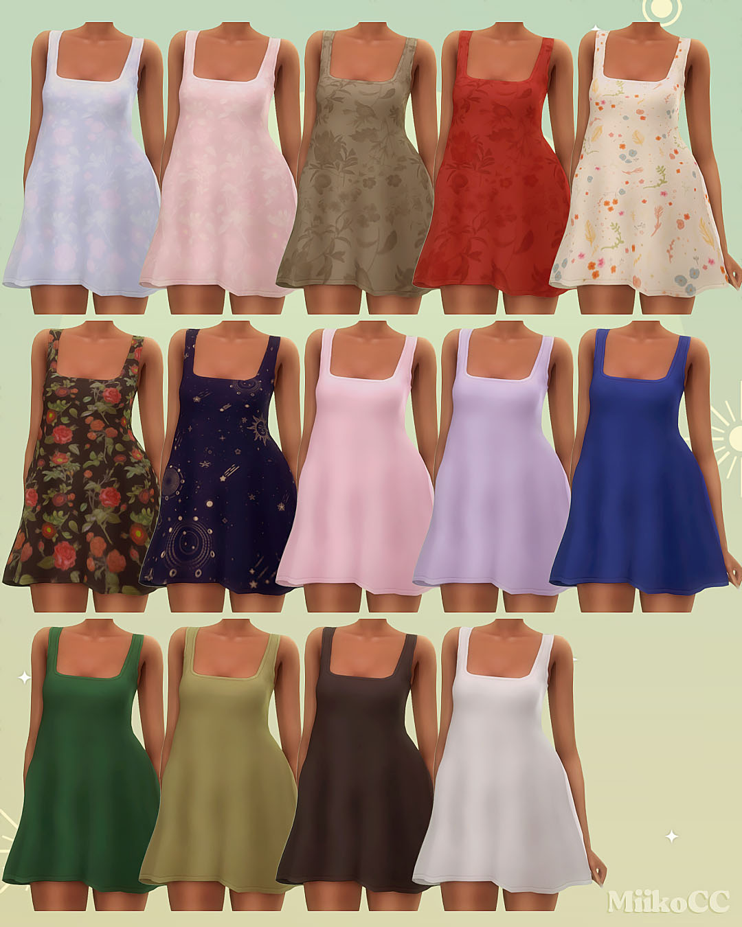 dress swatches